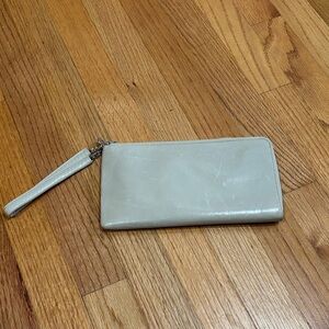Nordstrom Cream Wristlet Clutch